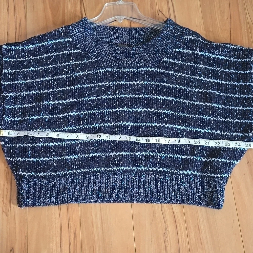 Free People 'Starlight' Striped Pullover Sweater Size SMALL